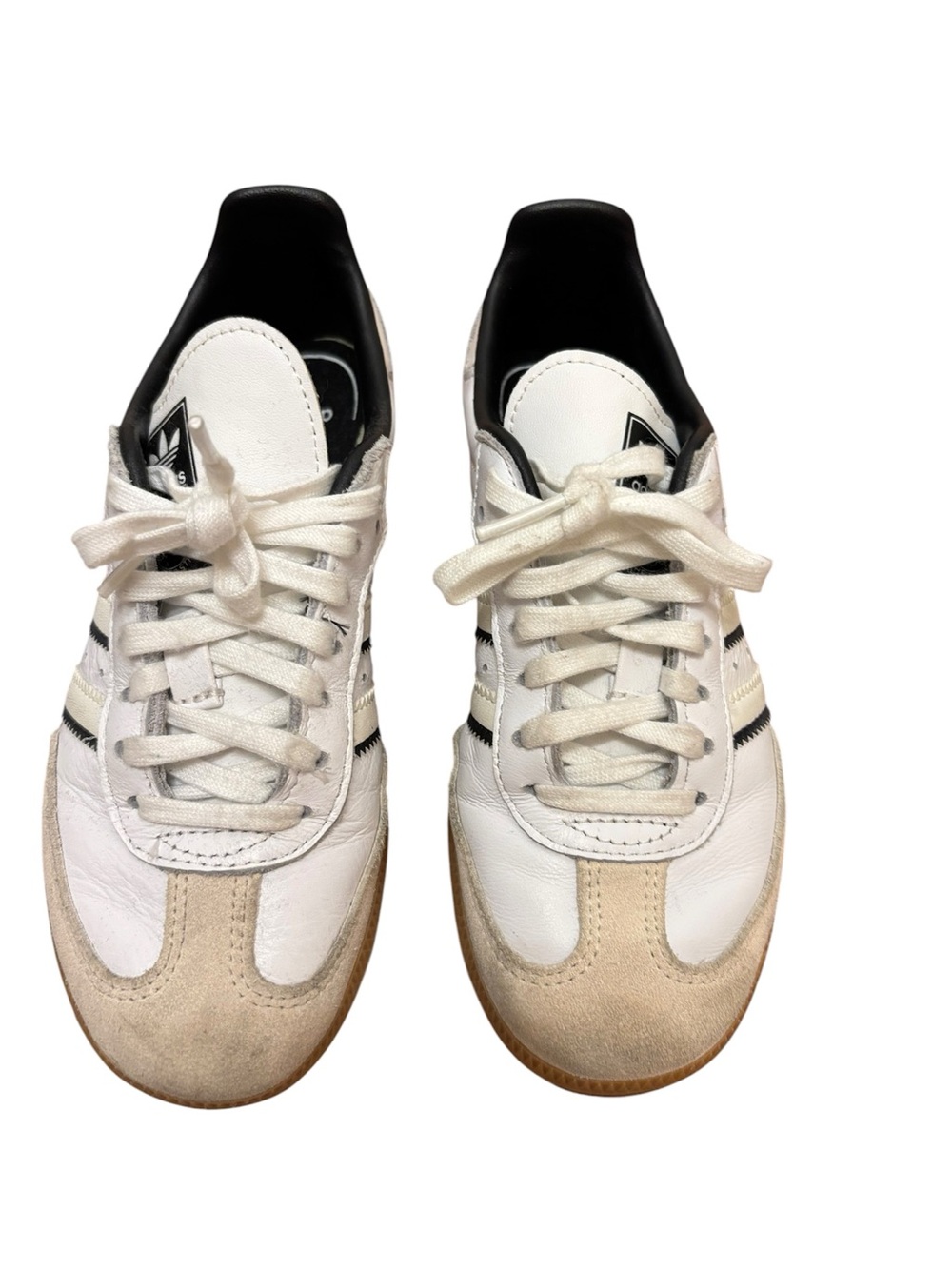 🤍 Adidas Samba OG White & Black Kids’ Sneakers 🤍 - Picture 2 of 4